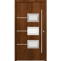 Splendoor Haustür »ATHEN Prime«, Aluminium, in nussbaum - braun von Splendoor