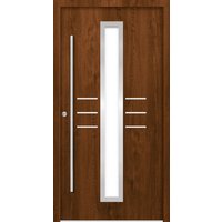 Splendoor Haustür »OMIS Prime«, Aluminium, in nussbaum - braun von Splendoor