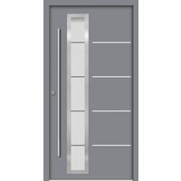 Splendoor Sicherheitshaustür »SPLIT Prime RC2«, Aluminium, in verkehrsgrau von Splendoor