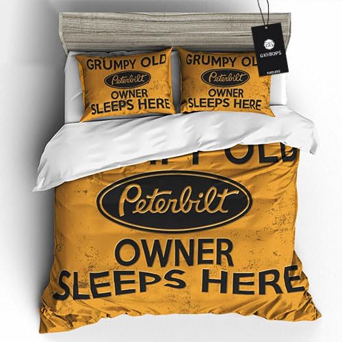 SPONYBORTY Daunenbettwäsche Set P.eter-bilt 3D gedruckte Mikrofaser Bettwäschebezug dreiteiliger weicher atmungsaktiver Bettbezug + 2 Kissenbezüge Bedeckt/E/135x200cm von SPONYBORTY