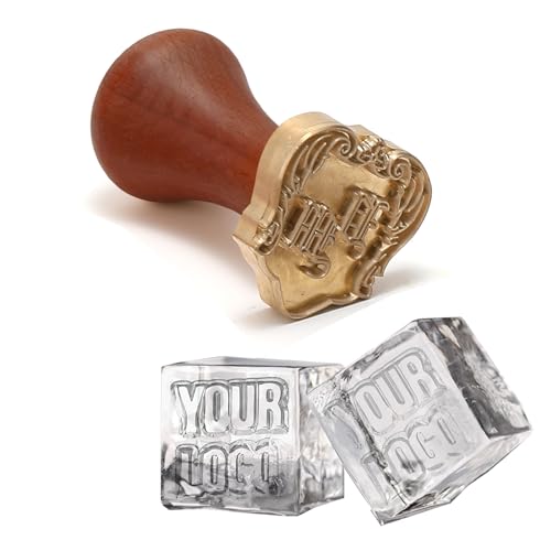 SPOODOR Eisstempel, individueller Eiswürfelstempel mit Griff, für Whiskey, Cocktails und Partys, 1 Stück, Weiß, Kupfer SPOODOR Eisstempel, individueller Eiswürfelstempel mit Griff, für Whiskey, Cocktails und Partys, 1 Stück, Weiß, Kupfer von SPOODOR