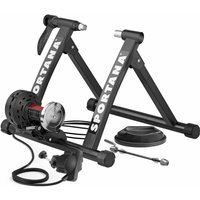 Rollentrainer 6 Gänge 26 - 28 Zoll 150 kg belastbar Geräuscharm Stahl Klappbar Schaltung Fahrradtrainer Heimtrainer zuhause Indoor Fahrrad - Sportana von SPORTANA