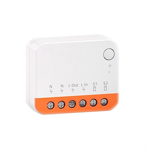 1 x MINIR4 WiFi Smart Switch 2-Wege-Lichtschalter mit Timing-Funktion, Mini R4 Unterbrecher 1 x MINIR4 WiFi Smart Switch 2-Wege-Lichtschalter mit Timing-Funktion, Mini R4 Unterbrecher von SPORTARC
