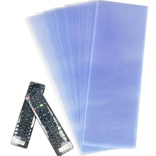 10 transparente Schrumpffolienbeutel für Klimaanlage und Fernbedienung (8 x 25 cm) von SPORTARC