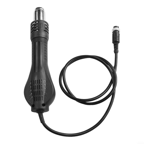 12 V 24 V kompatibler Schweißtischgriff Ersatz für 858A 858D Lötstationen, hergestellt aus hitzebeständigem Kunststoff und Metall für Reparaturwerkzeuge (24 V) von SPORTARC