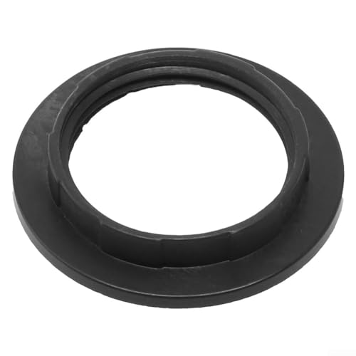 2-teiliges Lampenschirm-Adapter-Set für E14/E27-Leuchtmittel, passend für mehrere Lampenarten (E27 schwarz) von SPORTARC