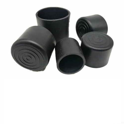 20 Stück Stuhlbeinkappen, Gummihülsen, kratzfester Boden, schwarzes PVC-Material (10 mm) von SPORTARC