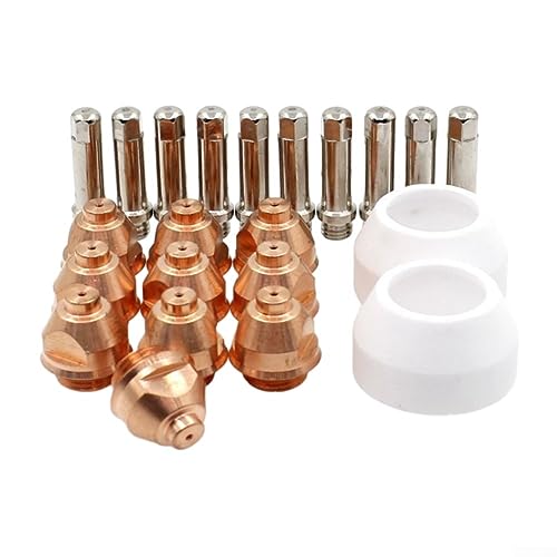 22 Stück PCH-51 3XR 4XI 5XR Plasmabrennelektrode 9-5633 Spitzen 1,0 mm 9-5718 9-5630 Plasmabrenner-Elektrode Plasmabrenner Düse Plasmabackel Schild 22 Stück PCH-51 3XR 4XI 5XR Plasmabrennelektrode 9-5633 Spitzen 1,0 mm 9-5718 9-5630 Plasmabrenner-Elektrode Plasmabrenner Düse Plasmabackel Schild von SPORTARC
