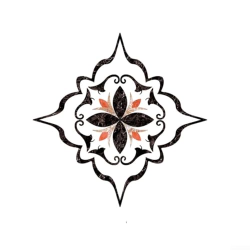 36 Stück wasserdichte Fliesenwandaufkleber, dekorative Lösung für Küche, Bad und andere Räume (A) von SPORTARC