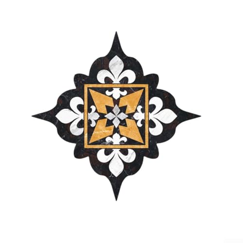 36 Stück wasserdichte Fliesenwandaufkleber, dekorative Lösung für Küche, Bad und andere Räume (B) von SPORTARC