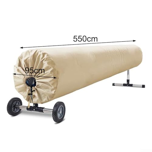420D wasserdichte Oxford-Tuch-Solardecken-Abdeckung Schutz für Pool-Rollensysteme (4,7 m) von SPORTARC