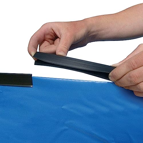 45 Stück Schwimmbad flache Abdeckstreifen, Pool-Liner Response Strip Set, flache Liner Coping Streifen, oberirdische Schwimmbad flache Abdeckstreifen von SPORTARC
