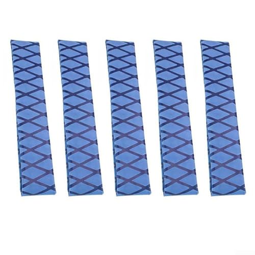 5 x Angelrutengriffe, verbessern Sie Ihre Angelrutengriffe mit Schrumpfschlauch, mehrere Größen (28 mm blau) von SPORTARC