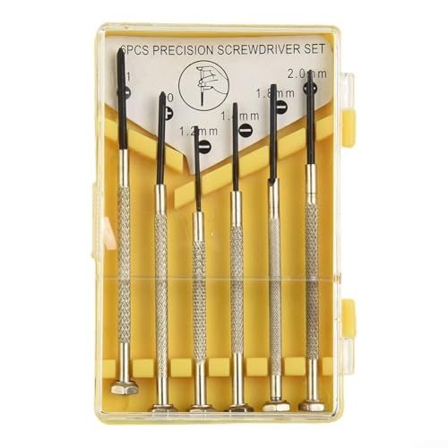 6-teiliges Präzisions-Schraubendreher-Set zur Reparatur von Uhren, Schmuck, Brillen und kleinen Elektronikgeräten 6-teiliges Präzisions-Schraubendreher-Set zur Reparatur von Uhren, Schmuck, Brillen und kleinen Elektronikgeräten von SPORTARC