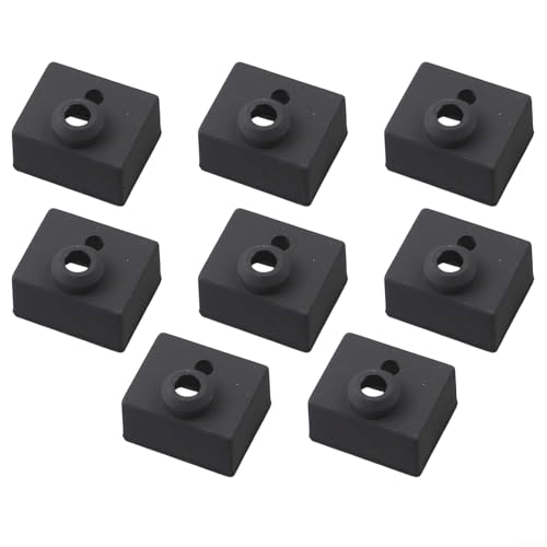 8er Set Silikon Heizsocken Geeignet für Drucker der Ender-Serie, Verbesserung der Temperaturregulierung und Wartung von SPORTARC