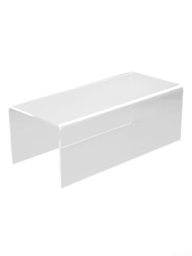 Acryl-Ständer mit mehreren Ebenen, zum Präsentieren von Spielzeug, Cupcakes, Desserts und Parfums, platzsparendes Design (25 x 11 x 9 cm) von SPORTARC