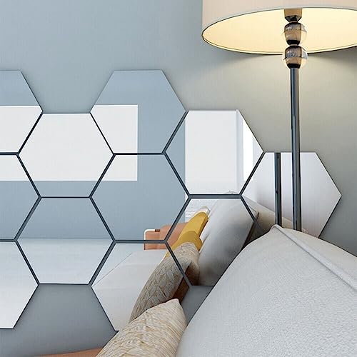 Badezimmer Wandaufkleber Folie Reflektierendes Design für stilvolle Innendekoration in Wohn- und Schlafzimmer (50×50cm) von SPORTARC