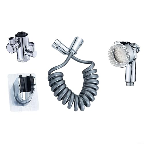 Becken Handbrause Kit, Wasserhahn Externe Dusche Verlängerung, Waschbecken Wasserhahn Duschaufsatz, Handfilter Teleskop Sprinkler Set Becken Handbrause Kit, Wasserhahn Externe Dusche Verlängerung, Waschbecken Wasserhahn Duschaufsatz, Handfilter Teleskop Sprinkler Set von SPORTARC