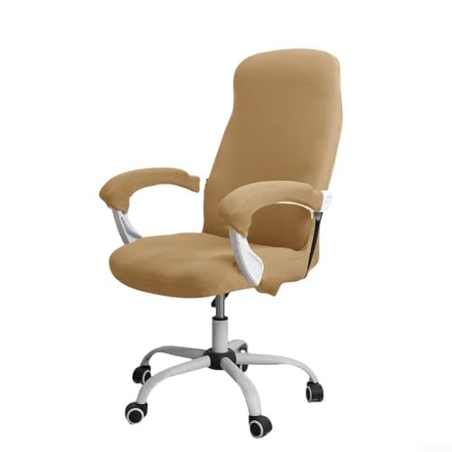 Chic Bucket Chair Covers for Home and Office, Simple Yet Stylish Solution for Protection (Camel) von SPORTARC