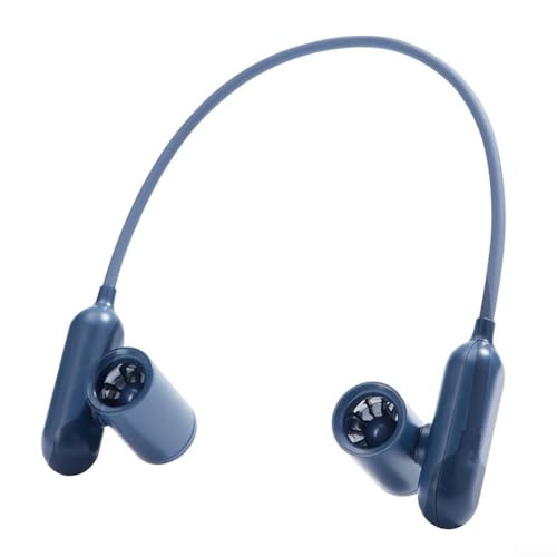 Cleverly Engineered Neck Cooling Device Offering Personalized Airflow Options during Summer Outings (Blue) von SPORTARC
