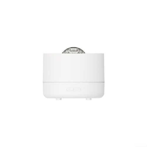 Diffusor und Luftbefeuchter für ätherische Öle mit mehrfarbigen LED-Lichtoptionen, leiser Betrieb für friedliche Aromatherapie, perfekt für Zuhause oder am Arbeitsplatz (weiß) von SPORTARC