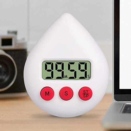 Digitale Badezimmeruhr Duschuhr TimerTemperatur Luftfeuchtigkeit Visual Countdown Timer Wanduhr mit Saugnapf Hängeloch Ständer von SPORTARC