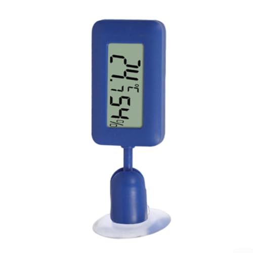 Digitales Reptilienthermometer mit Hygrometer für Terrarien Einrichtung und Wartung (blau) von SPORTARC
