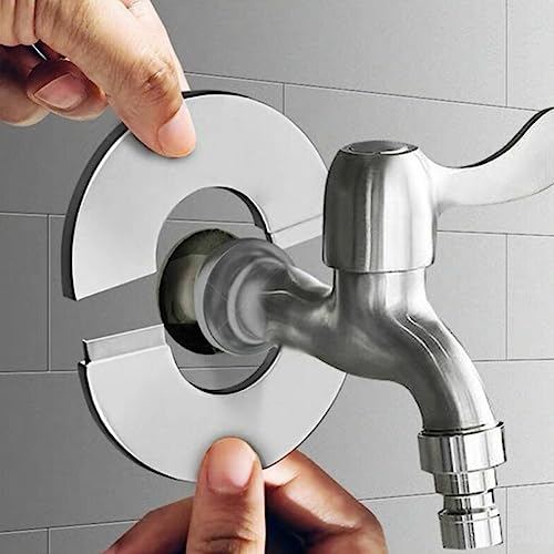 Edelstahl-Wasserrohr-Wandabdeckungen Badezimmer-Dusche-Hahn-dekorative Abdeckung Edelstahl-Wasserrohr-Wandabdeckungen Badezimmer-Dusche-Hahn-dekorative Abdeckung von SPORTARC