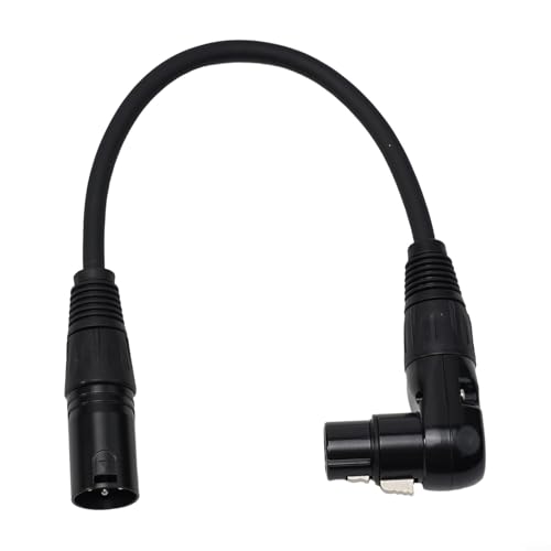 Effizient gestaltetes 90-Grad-XLR-Mikrofonadapterkabel für einfache Einrichtung (0.) von SPORTARC