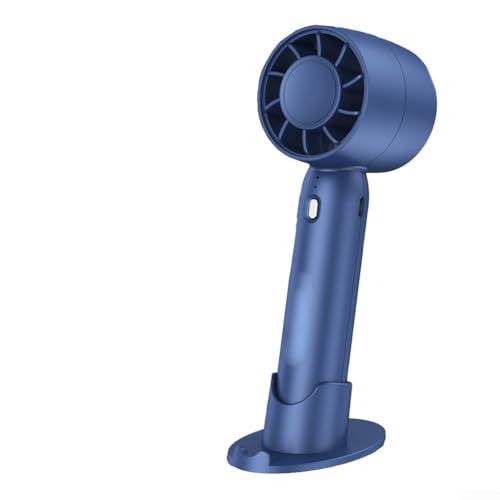 Ein leiser und effizienter tragbarer USB-Mini-Ventilator mit einem praktischen Schreibtischständer für einfache Nutzung (blau) von SPORTARC