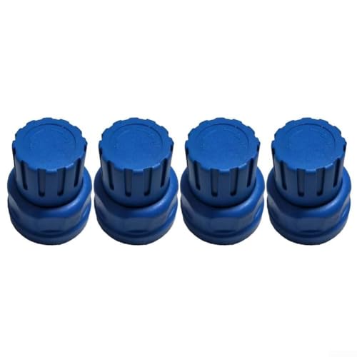 Eine umfassende Lösung, 4 Kunststoff-Handräder zur Verbesserung Ihres beheizten Raummanagements (blau) von SPORTARC