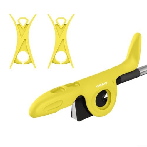 Einzigartiger Silikon-Violinenhalter mit geformtem Design zur Verbesserung der Praxis (gelb) von SPORTARC