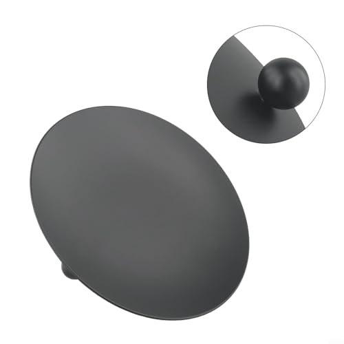 Eleganter Kerzenhalter aus Eisen mit stabilen Beinen, perfekt für besondere Anlässe und Heimdekoration (schwarz, 11 cm) von SPORTARC