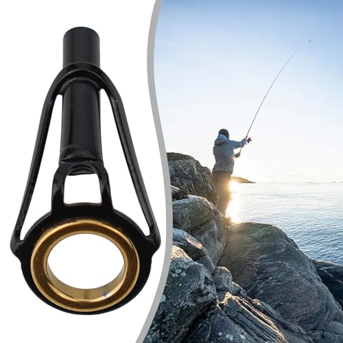 Für Angelrutenführungsring-Set, robuster Edelstahl und Keramik für mühelose Reparatur und Wartung (3,2 mm) von SPORTARC