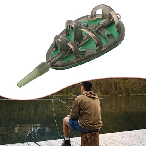 Für Karpfenangeln, Inline-Feeder, 20, 100 g, stromlinienförmig für effektive Köderlieferung (40 g) von SPORTARC