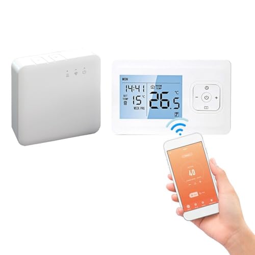 Für Smart Wireless Wifi Thermostat für mobile App-Steuerung, programmierbares Raumtemperatur-Management Für Smart Wireless Wifi Thermostat für mobile App-Steuerung, programmierbares Raumtemperatur-Management von SPORTARC