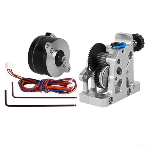 HGXLITE Drucker-Extruder-Kit für CR10Ender 3CR6VORON Kompaktes Design, einfache Demontage und Montage (Silber) von SPORTARC