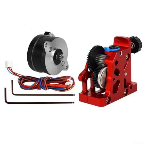 HGXLITE Drucker-Extruder-Kit für CR10Ender 3CR6VORON Kompaktes Design, einfache Demontage und Montage (rot) von SPORTARC
