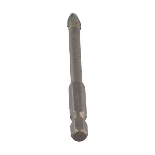 Hartmetallbohrer mit vier Schneidkanten, perfekt zum Bohren in harte Materialien wie Granit und Fliesen (6 mm) von SPORTARC