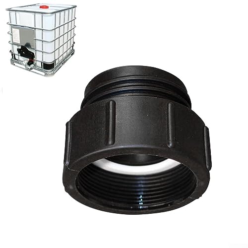 IBC-Tank-Adapter, IBC-Adapter-Anschluss, Feingewinde 2 Zoll auf Grobgewinde, S60 x 6, Containertank, IBC-Tank-Gewindeanschluss von SPORTARC