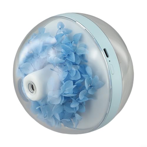 Kabelloses Design des 270 ml Luftbefeuchters sorgt für Portabilität und stilvolle Funktionen (blau) von SPORTARC