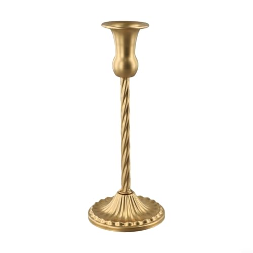 Kerzenhalter-Set in elegantem Messing-Finish für ein warmes Ambiente bei jeder Veranstaltung (9,3 x 23,3 cm) von SPORTARC