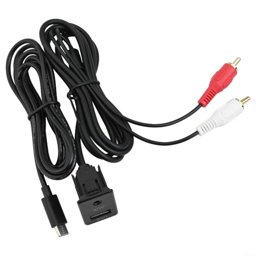 Kfz-Verlängerungskabel für Armaturenbrett, USB- und AUX-Panel-Schnittstelle, 145 cm für einfache Konnektivität Kfz-Verlängerungskabel für Armaturenbrett, USB- und AUX-Panel-Schnittstelle, 145 cm für einfache Konnektivität von SPORTARC