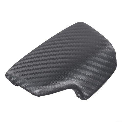 Kompatible Schaltknauf-Abdeckung für A4, B9, A5, Q7, Q5, 2016, 2019, Leder mit ABS-Kunststoff für sicheren Sitz und verbesserte Handhabung (Kohlefaser) von SPORTARC