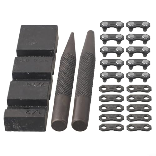 Komplettes Kettensägen-Wartungs-Set aus Karbonstahl mit Kettennietnadel, perfekt für schnelle Reparaturen in jeder Einstellung Komplettes Kettensägen-Wartungs-Set aus Karbonstahl mit Kettennietnadel, perfekt für schnelle Reparaturen in jeder Einstellung von SPORTARC