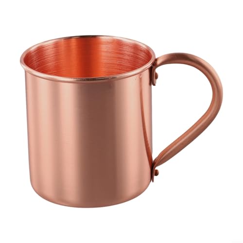 Kupferbecher mit 450 ml Fassungsvermögen, perfekt für Kaffee- und Bierliebhaber von SPORTARC