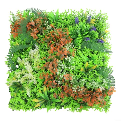 Lebensechtes Blumen-Wandpaneel-Set, perfekte Größe von 50 cm x 50 cm, um die Ästhetik und Privatsphäre jedes Raumes zu verbessern (B) von SPORTARC