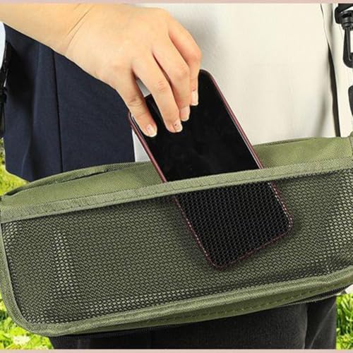 Leichter tragbarer Hocker für Camping und Reisen, kompaktes Design, ideal für Outdoor-Enthusiasten (grün, Größe S) von SPORTARC