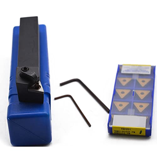 MTQNR2020K16 Drehmaschinen-Drehwerkzeughalter + TNMG160408-PM TNMG 332 Hartmetalleinsatz von SPORTARC