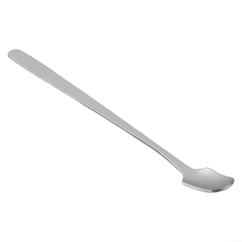 Mehrzweck-Rührstab aus Edelstahl mit langem Griff zum Mischen von Getränken, Kaffee und Eis (Silber, 15 cm) von SPORTARC